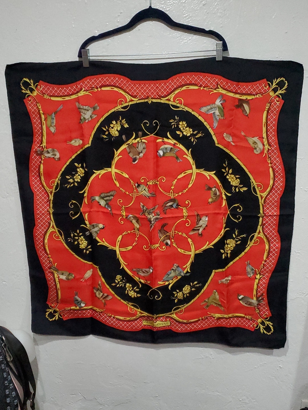 Authentic Vintage Hermès Carre 90 "La Clé des Champs" Silk Scarf
